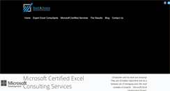Desktop Screenshot of expertexcelconsultants.com